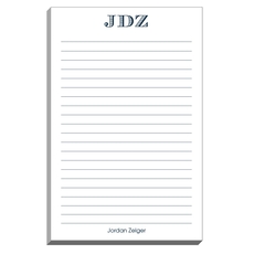 Classic Initial Notepads
