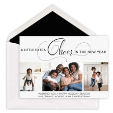 A Little Extra Cheer Holiday Photo Cards