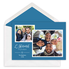 L'Shanah Tovah Horizontal Photo Jewish New Year Cards