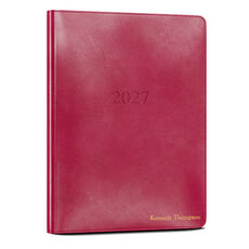 2027 Monthly Leather Planner (5.5 x 8 in)