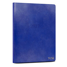 2027 Large Weekly Leather Planner (7.5 x 9.75 in)