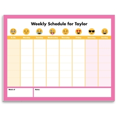 Emoji Weekly Scheduler