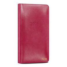 2026 Monthly Pocket Leather Planner (3.25 x 6 in)