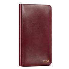 2026 Monthly Pocket Leather Planner (3.25 x 6 in)
