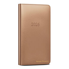 2026 Weekly Pocket Leather Planner (3.25 x 6 in)