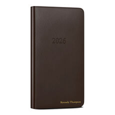 2026 Weekly Pocket Leather Planner (3.25 x 6 in)