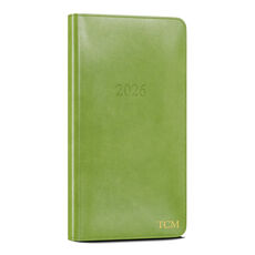 2026 Weekly Pocket Leather Planner (3.25 x 6 in)