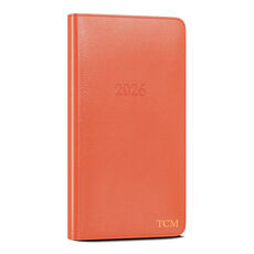 2026 Weekly Pocket Leather Planner (3.25 x 6 in)