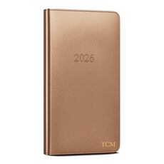 2026 Weekly Pocket Leather Planner (3.25 x 6 in)