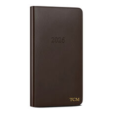 2026 Weekly Pocket Leather Planner (3.25 x 6 in)