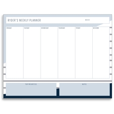 Color Block Weekly Scheduler