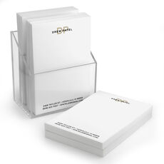 Simplicity Initials Stack of Small Notepads