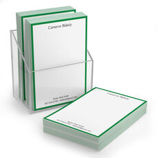 Essential Border Stack of Small Notepads