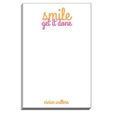 Smile Get It Done Notepad