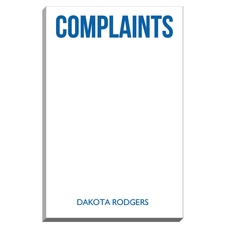 Complaint Chunky Notepad