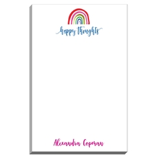 Happy Thoughts Rainbow Notepad