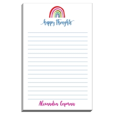 Happy Thoughts Rainbow Notepad