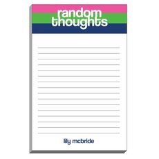 Random Thoughts Notepad