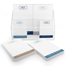 Modern Frame Initials Notepad Set (6 Pads)