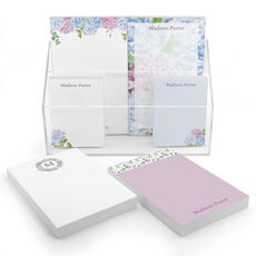 Hydrangea Notepad Set (6 Pads)