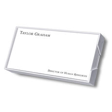 Aviation List Sheets with White Paperboard Holder
