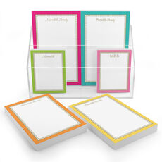 Bright Borders Notepad Set (6 Pads)