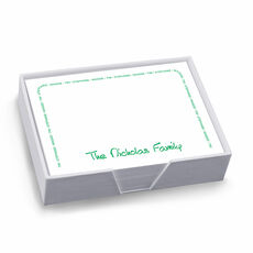 Family Arch Memo with White Paperboard Holder
