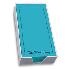 Chromatic Family Arch List in Anthony Type with White Paperboard Holder