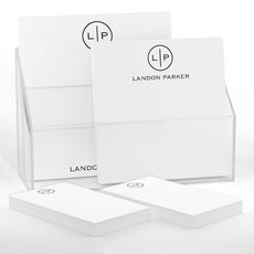 Circle Initials Notepad Set (4 Pads)