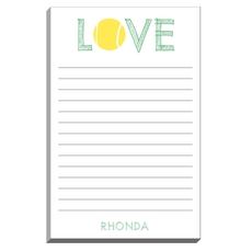 Tennis Love Notepads
