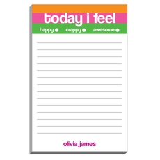 Today I Feel Notepads