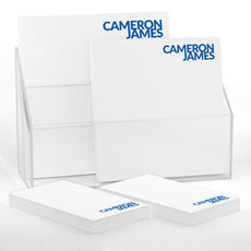 Bold Overlapping Text Notepad Set (4 Pads)