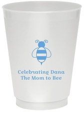 Bumble Bee Colored Shatterproof Cups