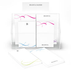 Elegant Flourish Notepad Set (7 Pads)