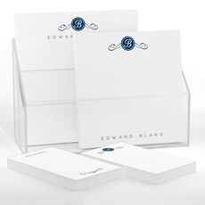 Scroll Initial Notepad Set (4 Pads)