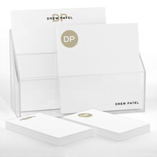 Simplicity Initials Notepad Set (4 Pads)