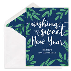 Wishing You A Sweet Jewish New Year Cards