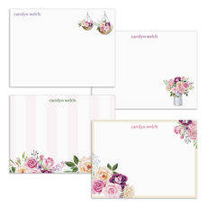 Sweet Blooms Flat Note Card Collection
