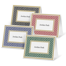 Sophisticated Tile Folded Note Card Collection
