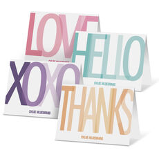 Big Bold Greetings Folded Note Card Collection