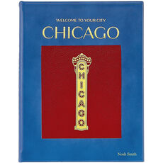 Trope Chicago Personalized Leather Book