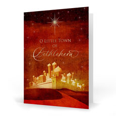 Christmas Star Folded Holiday Cards