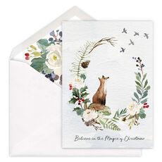 Believe in Christmas Folded Holiday Cards