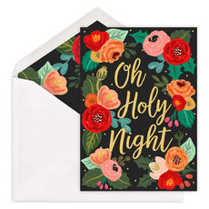 Oh Holy Night Folded Holiday Cards