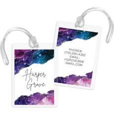 Stylish Agate Luggage Tags