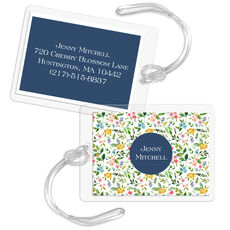 Spring Buds Luggage Tags