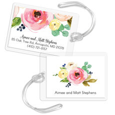 Rose Bunch Luggage Tags