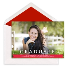 Graduate Banner Photo Graduation Announcements