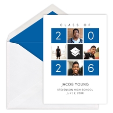 Graduation Block Photo Announcements