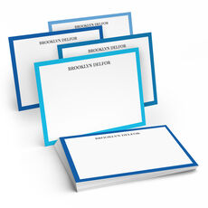 The Mediterranean Border Flat Note Cards Collection